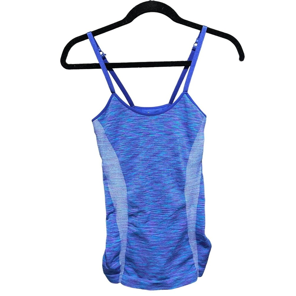 Climawear Seamless Space Dye Tank Top Womens S Athletic Atheisure Support